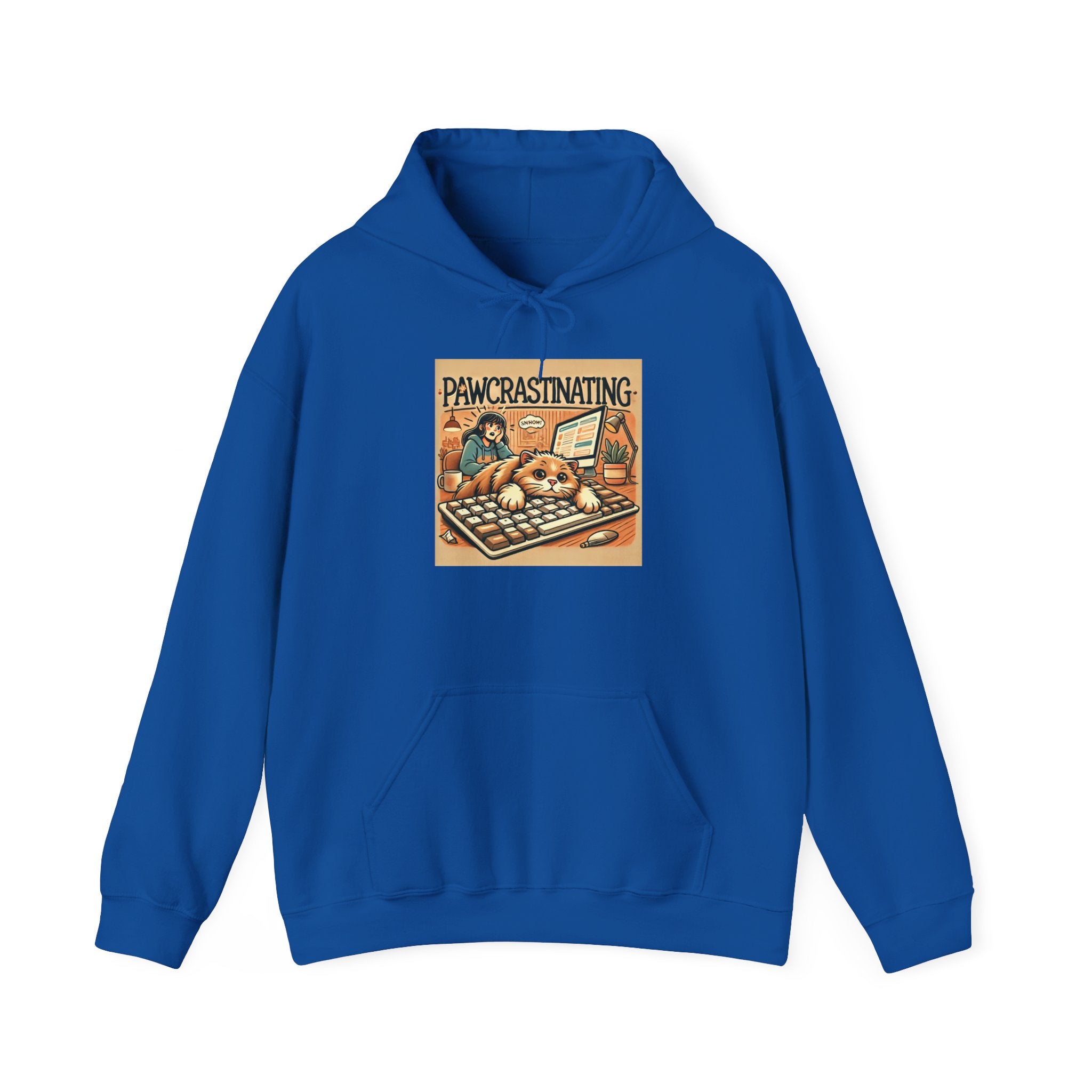 warm sweater vibe Drop Shoulder Hoodie