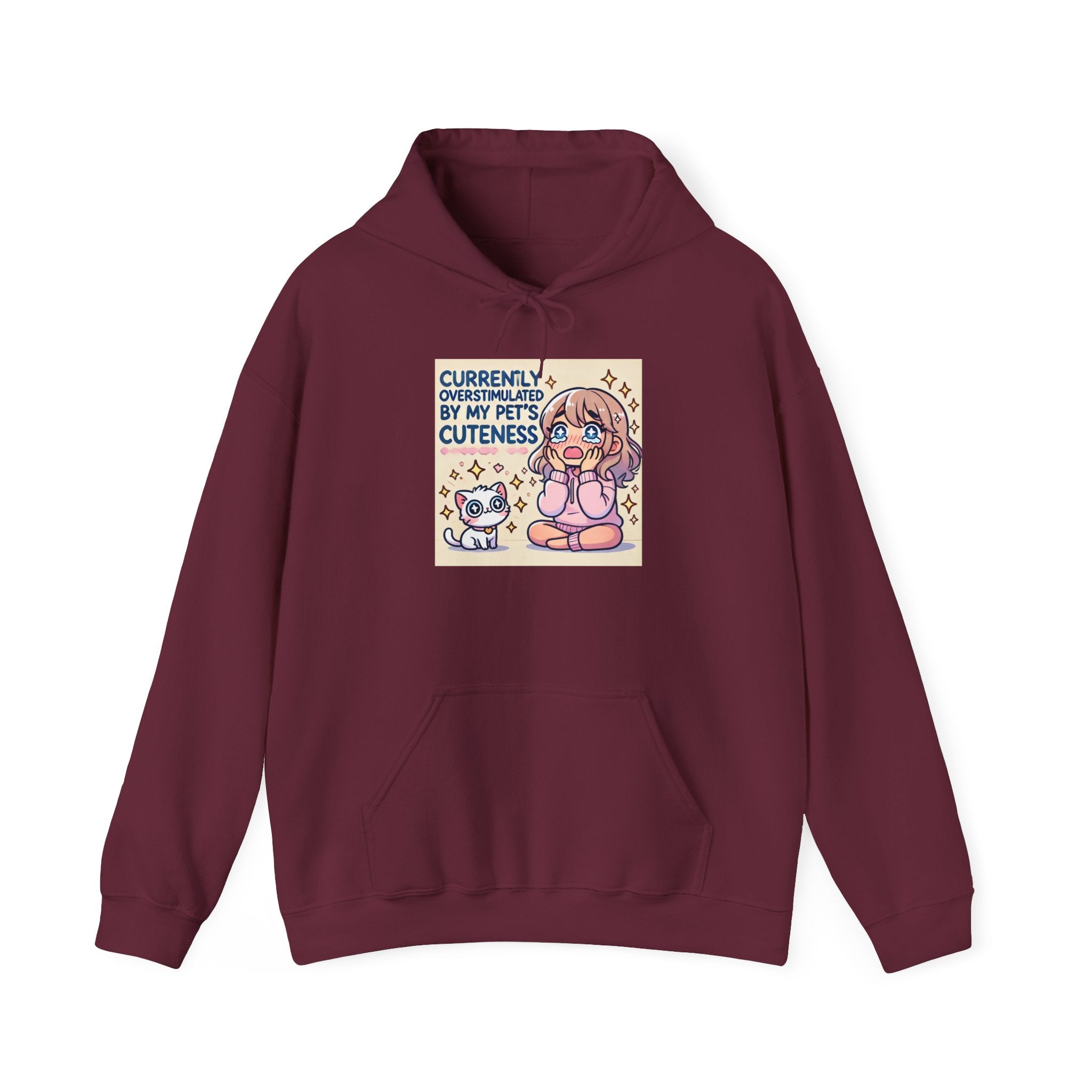 cozy loungewear Drop Shoulder Hoodie