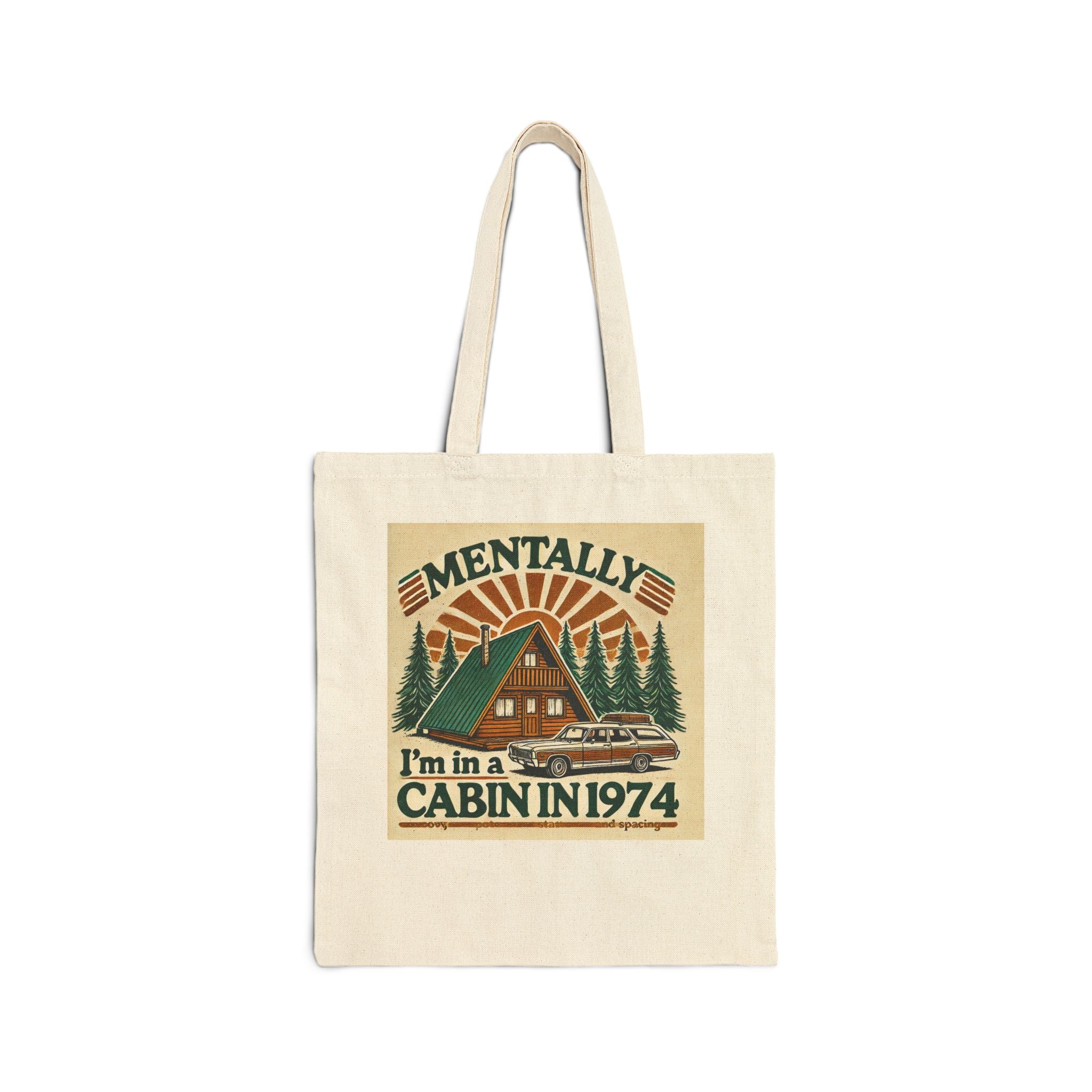 warm sweater vibe Canvas Tote