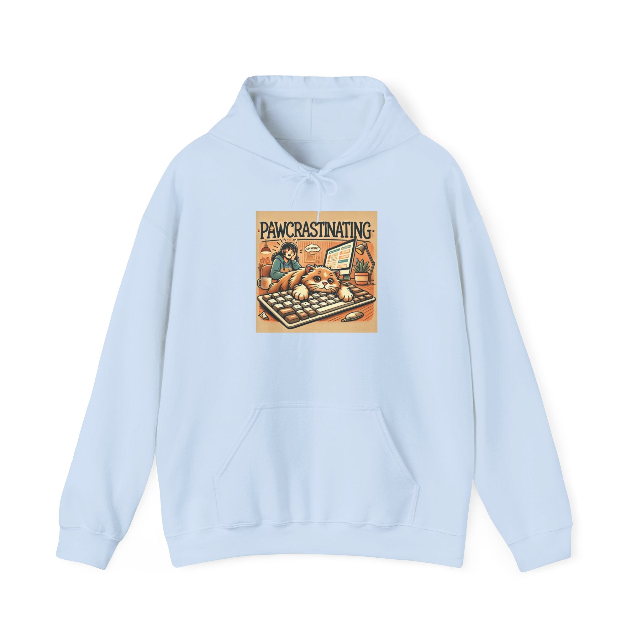 warm sweater vibe Drop Shoulder Hoodie