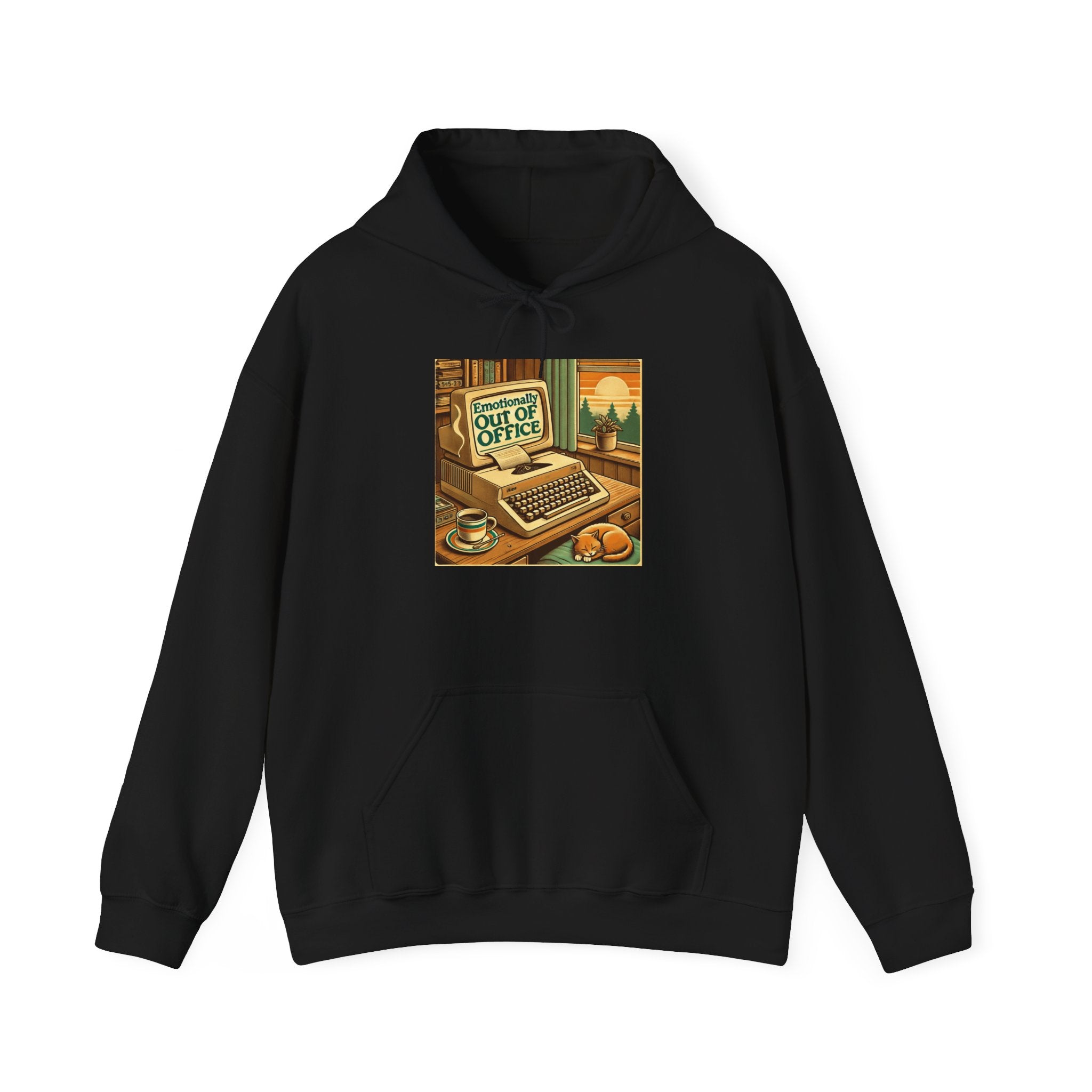 warm sweater vibe Drop Shoulder Hoodie