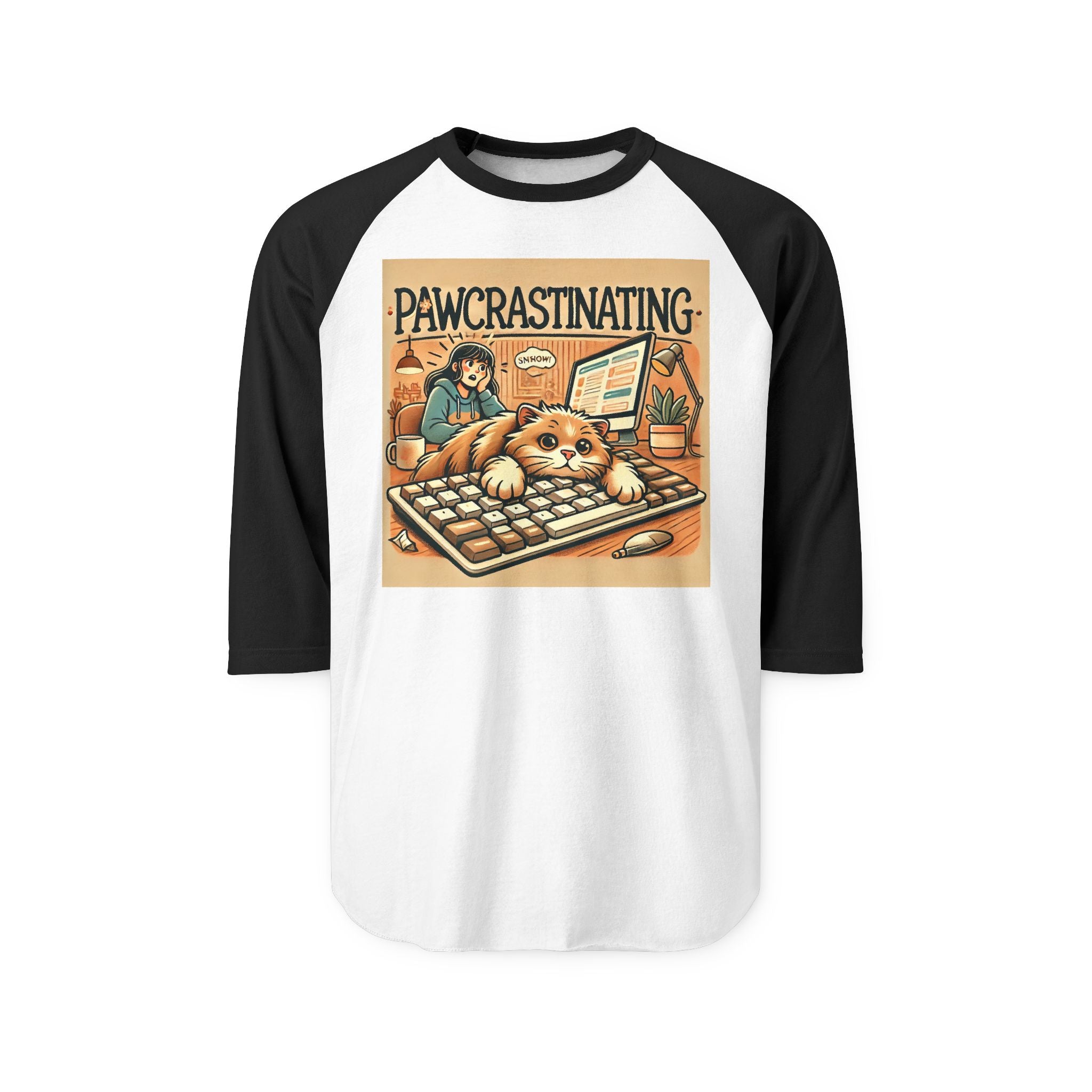 warm sweater vibe Raglan Tee
