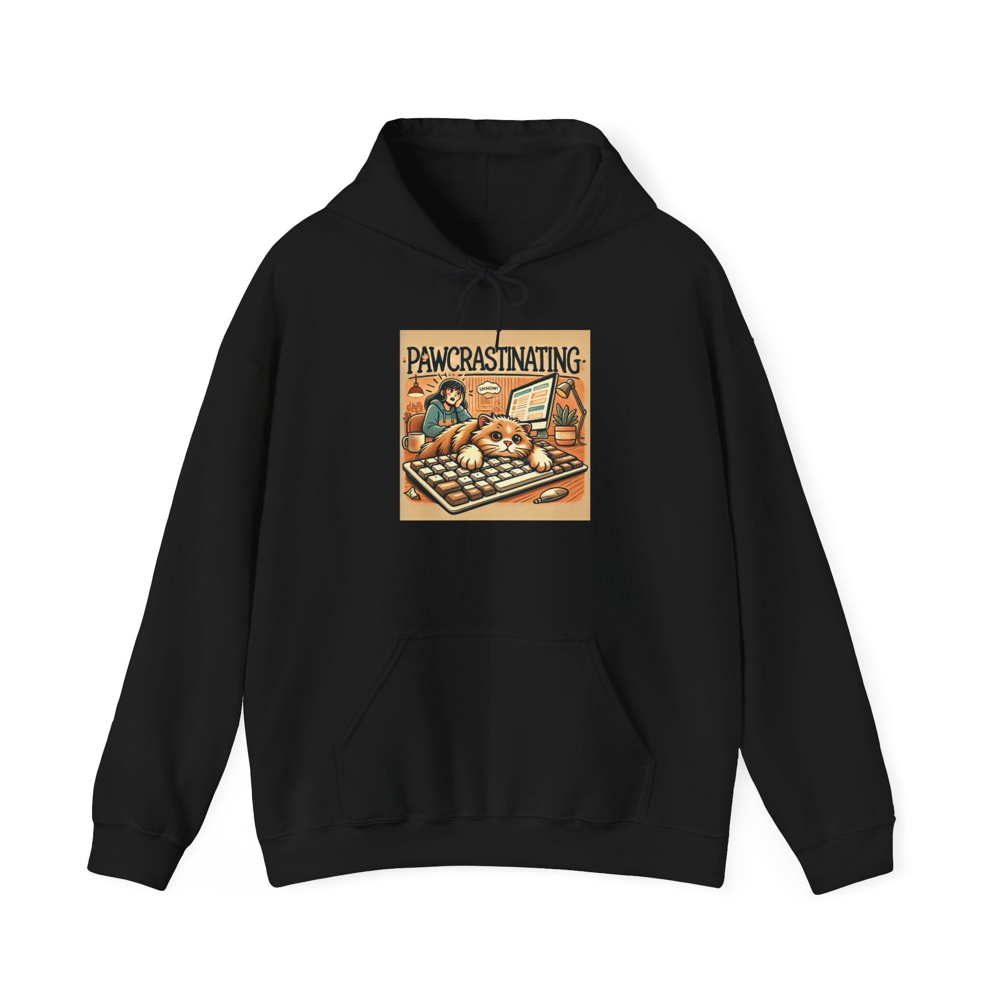 warm sweater vibe Drop Shoulder Hoodie
