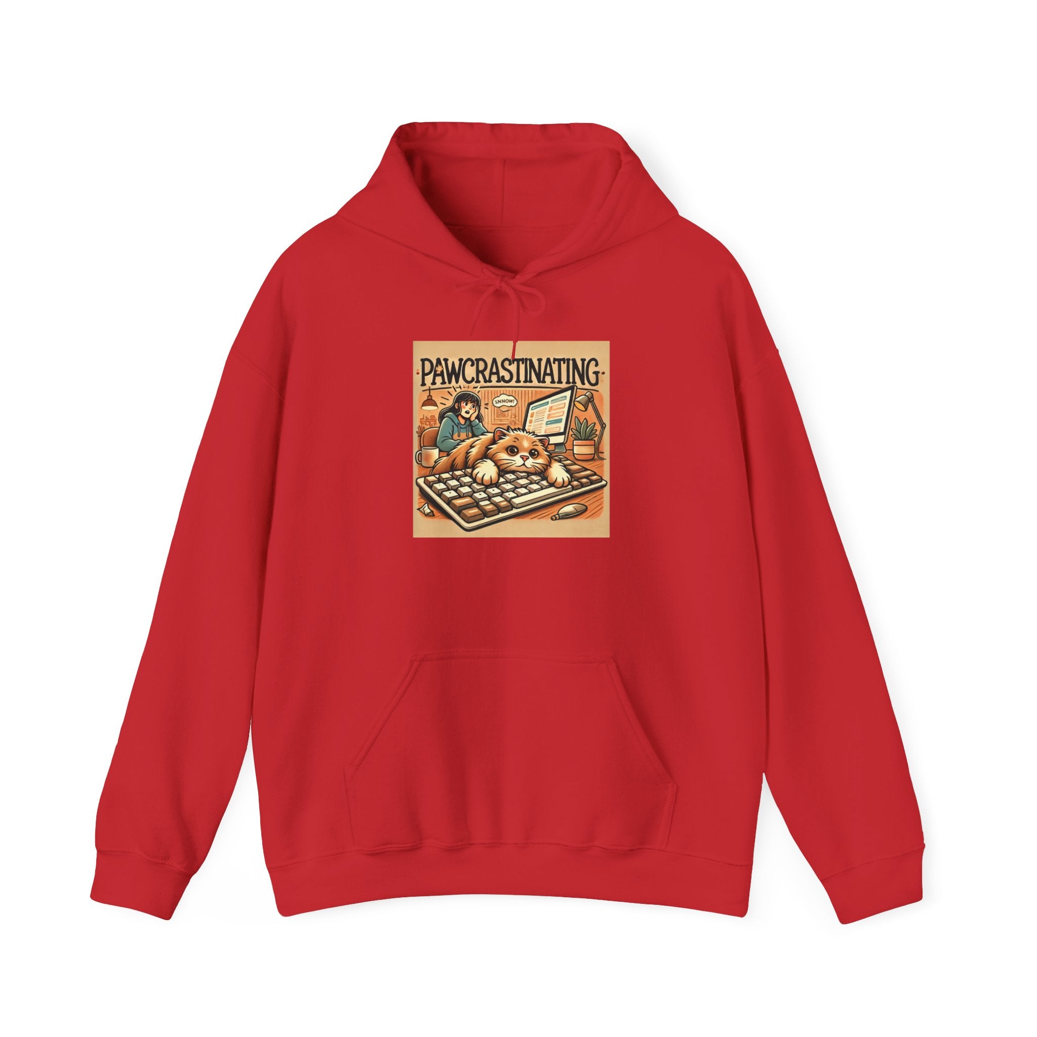 warm sweater vibe Drop Shoulder Hoodie
