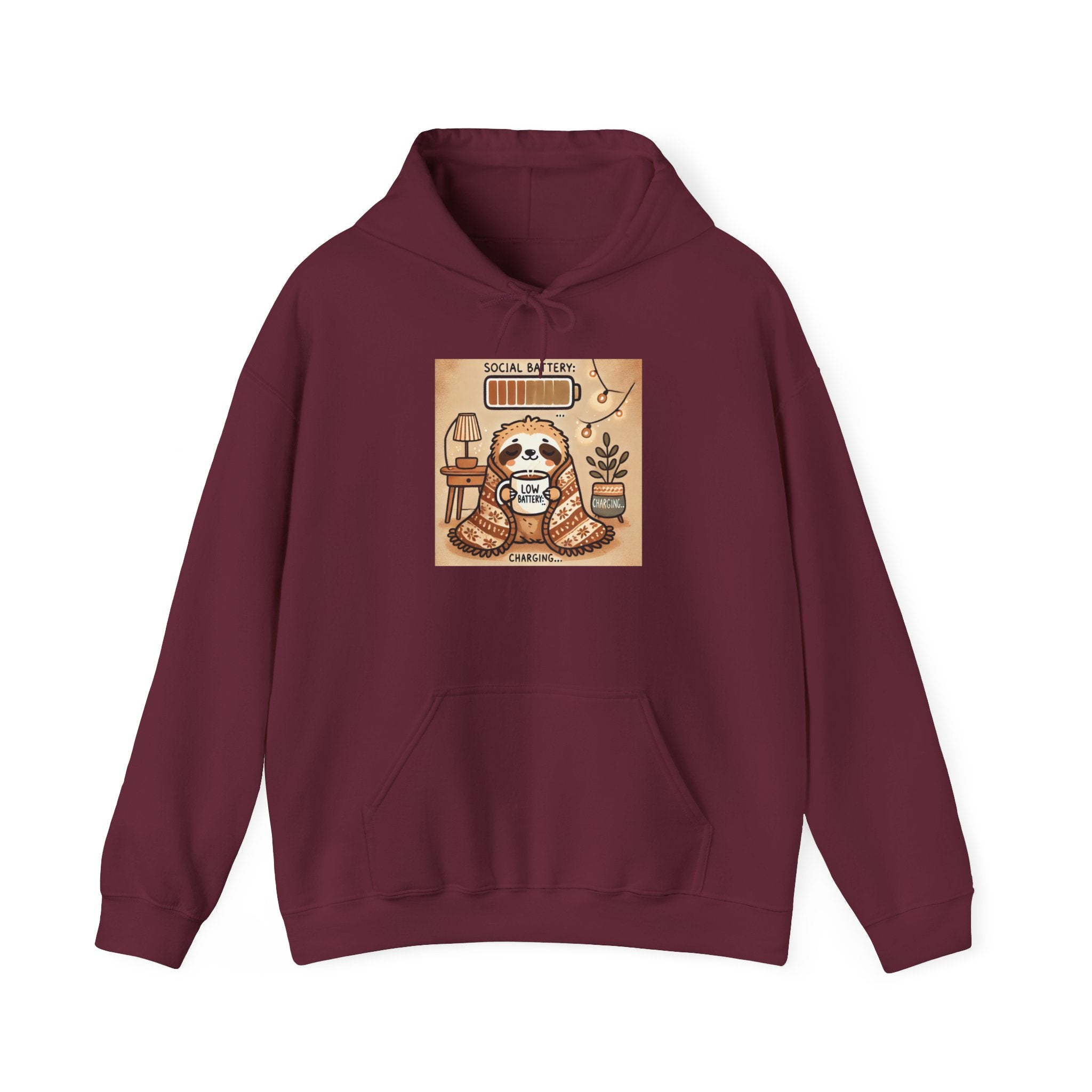 soft lounge set Drop Shoulder Hoodie