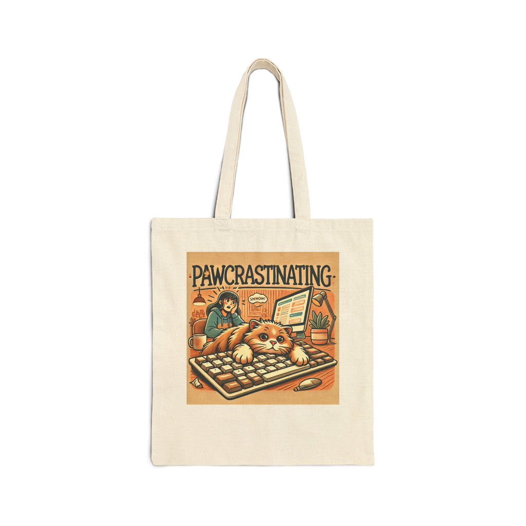 warm sweater vibe Canvas Tote