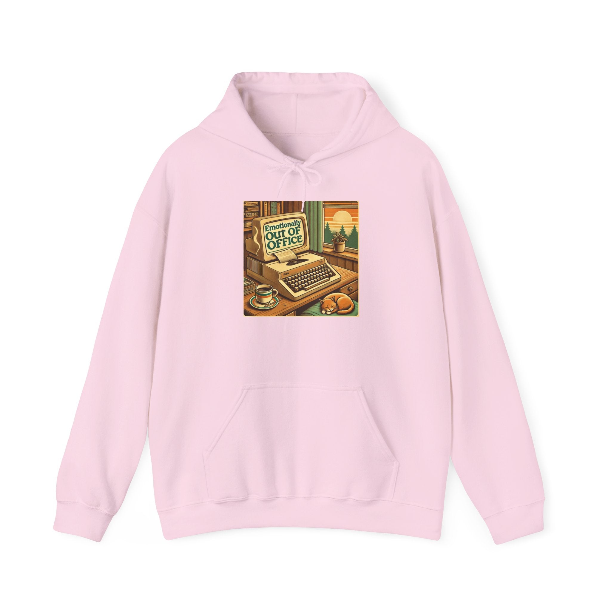 warm sweater vibe Drop Shoulder Hoodie