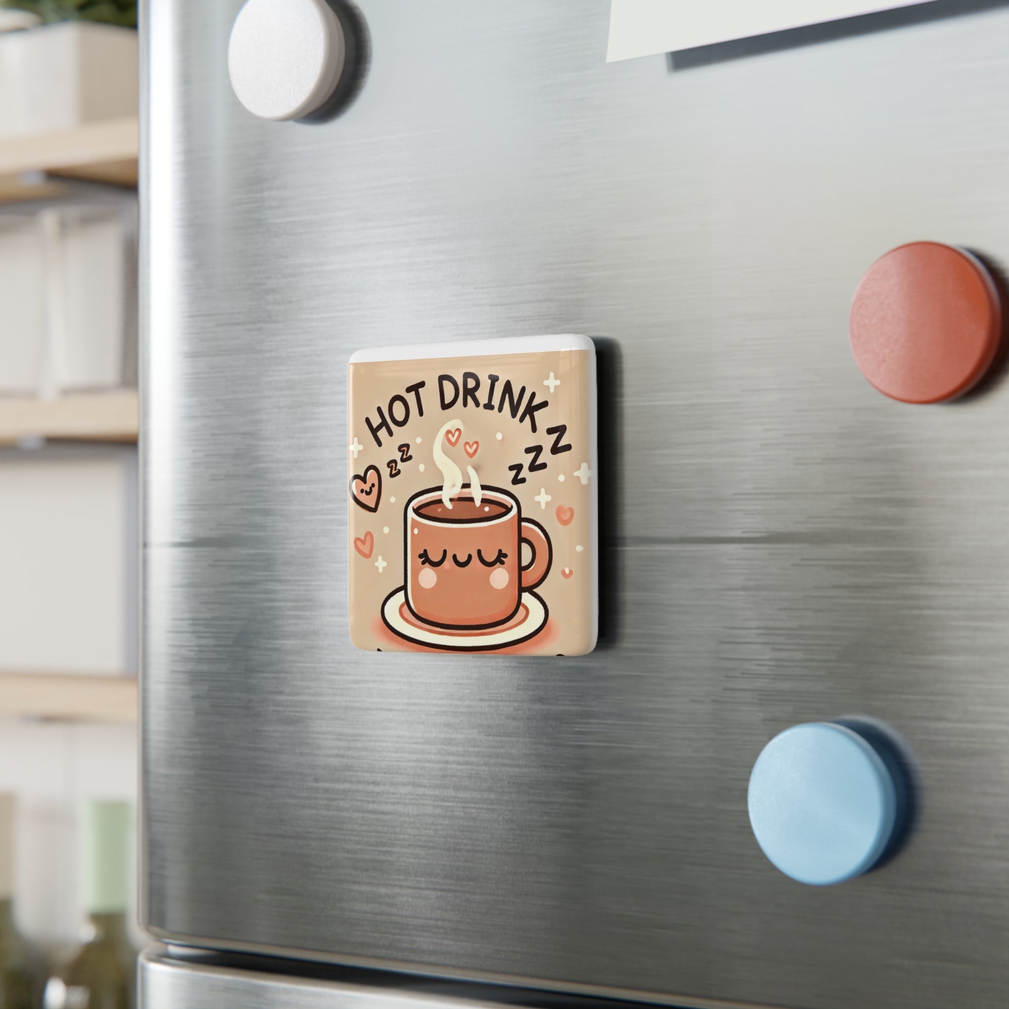 warm sweater vibe Porcelain Magnet
