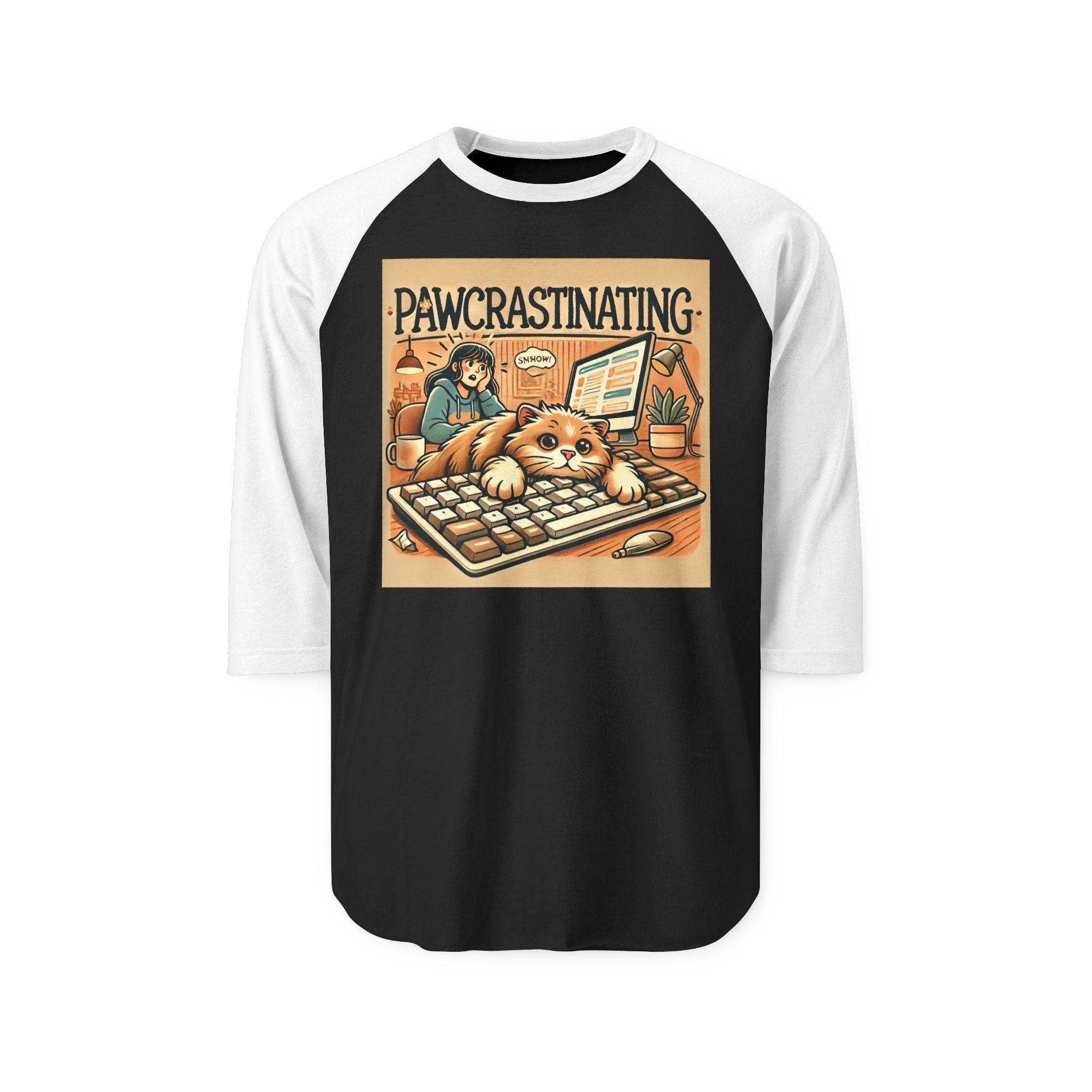 warm sweater vibe Raglan Tee