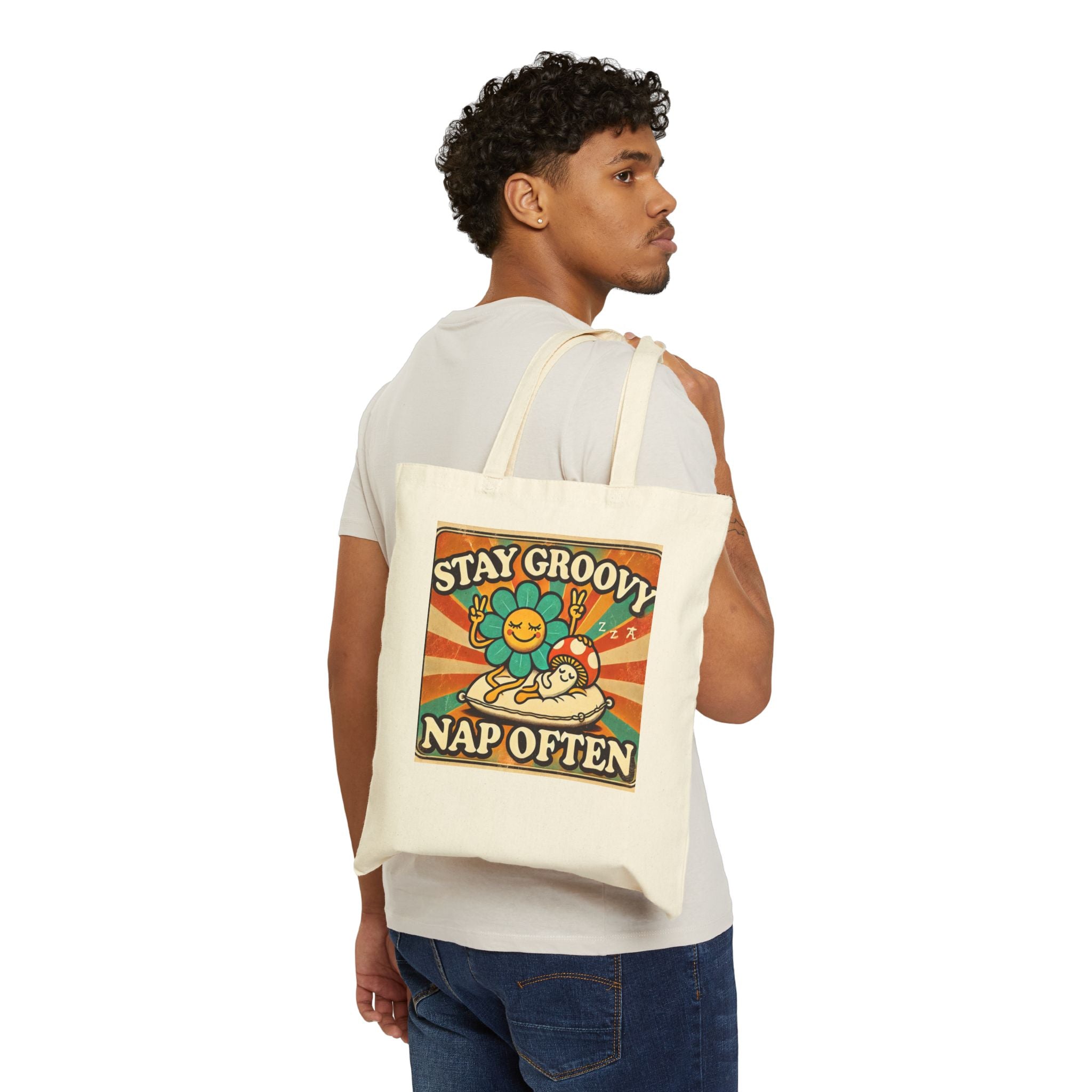 warm sweater vibe Market Tote
