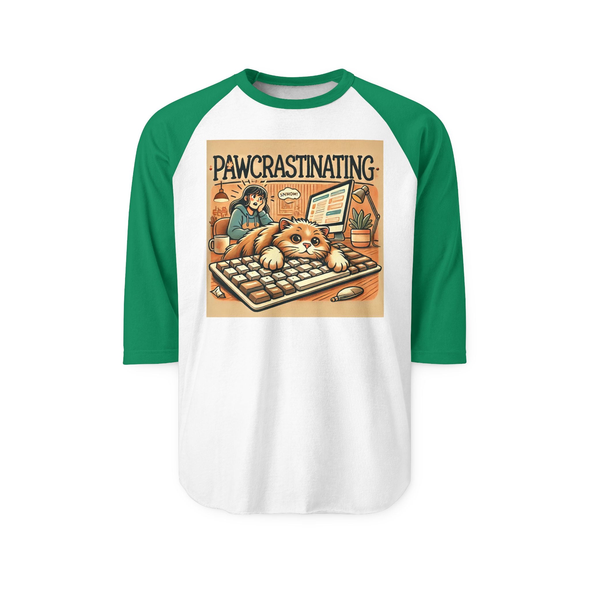 warm sweater vibe Raglan Tee