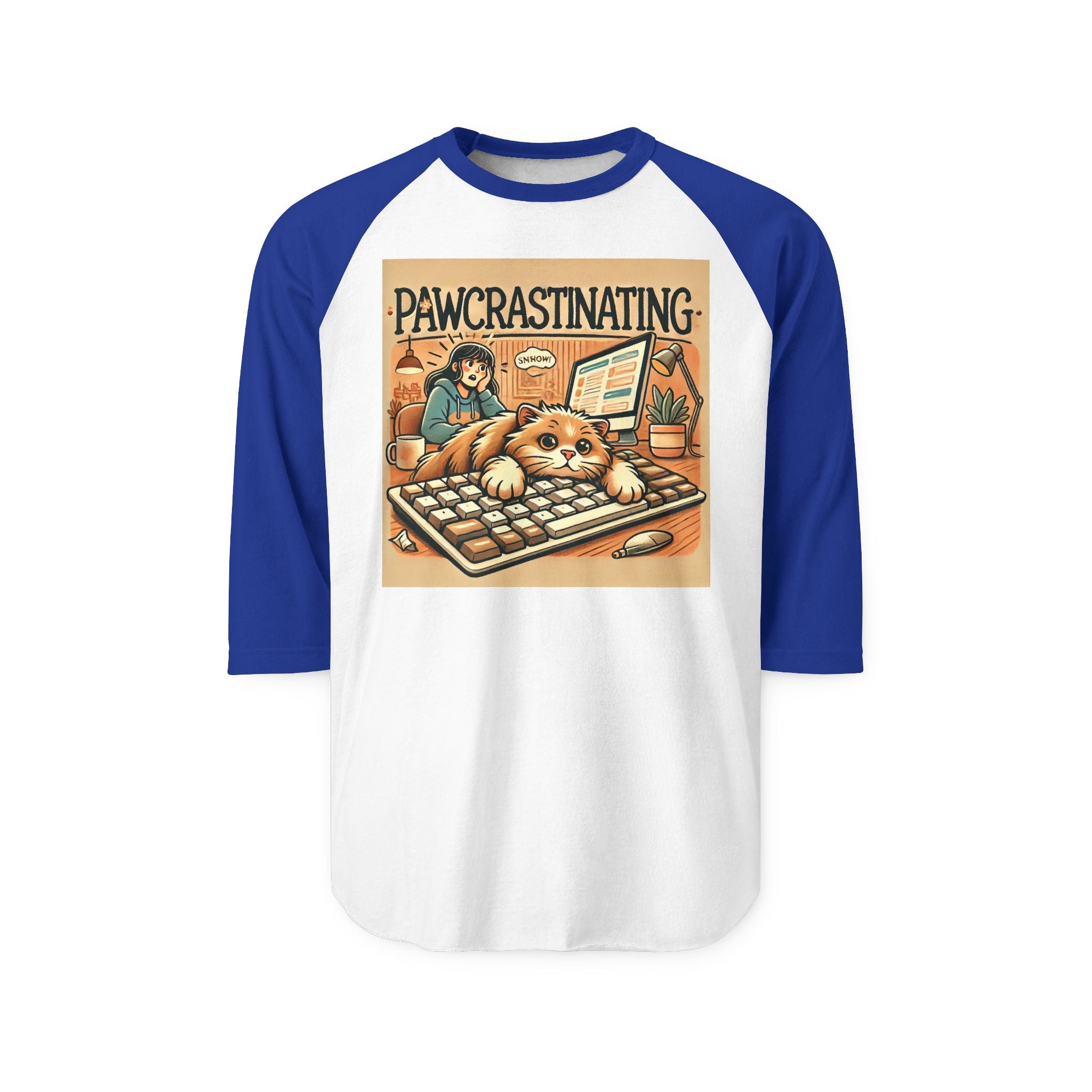 warm sweater vibe Raglan Tee