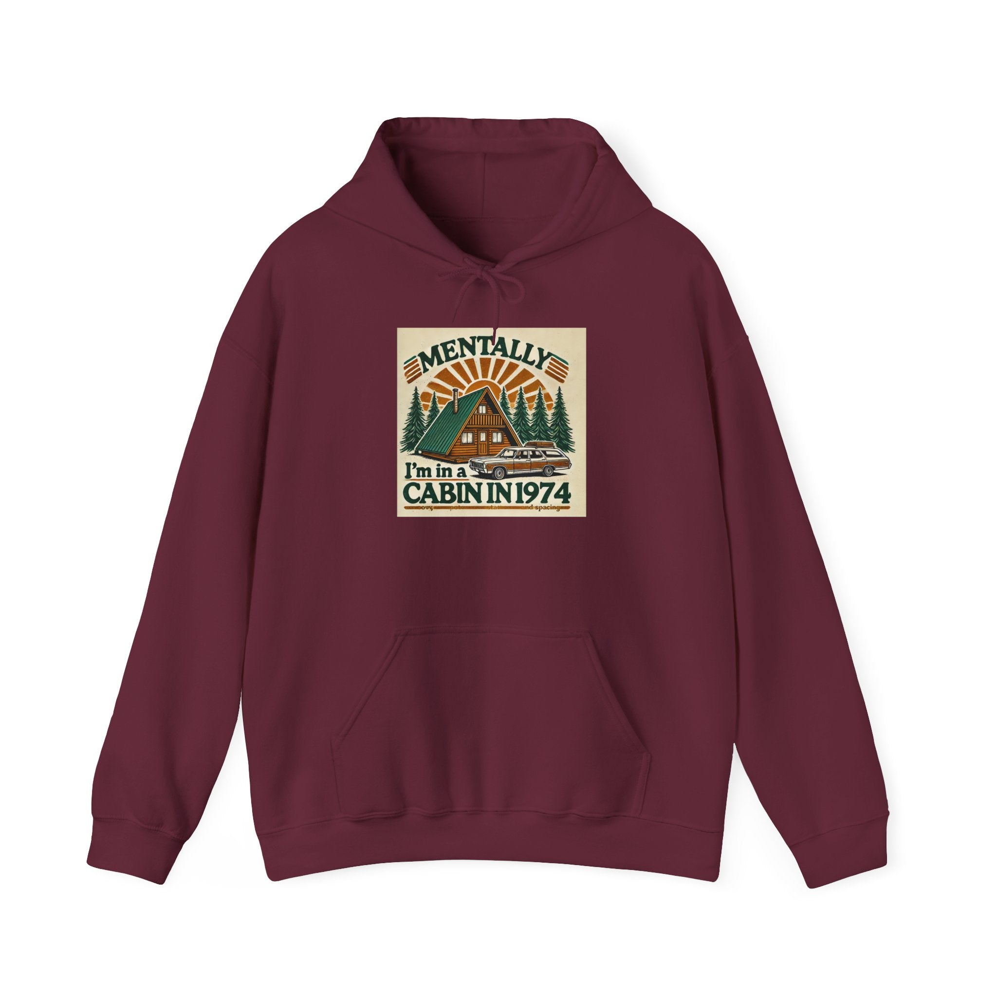 warm sweater vibe Drop Shoulder Hoodie