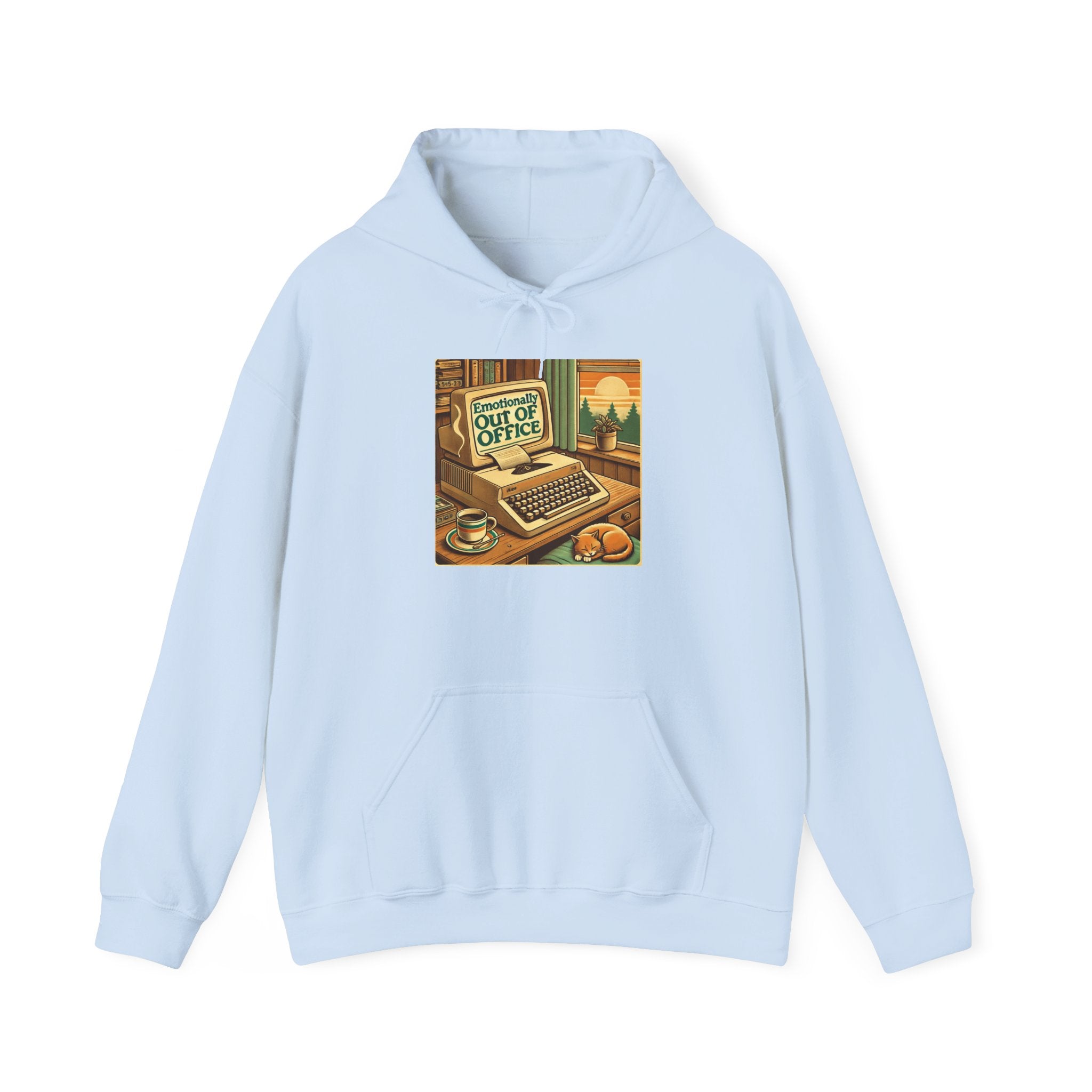 warm sweater vibe Drop Shoulder Hoodie