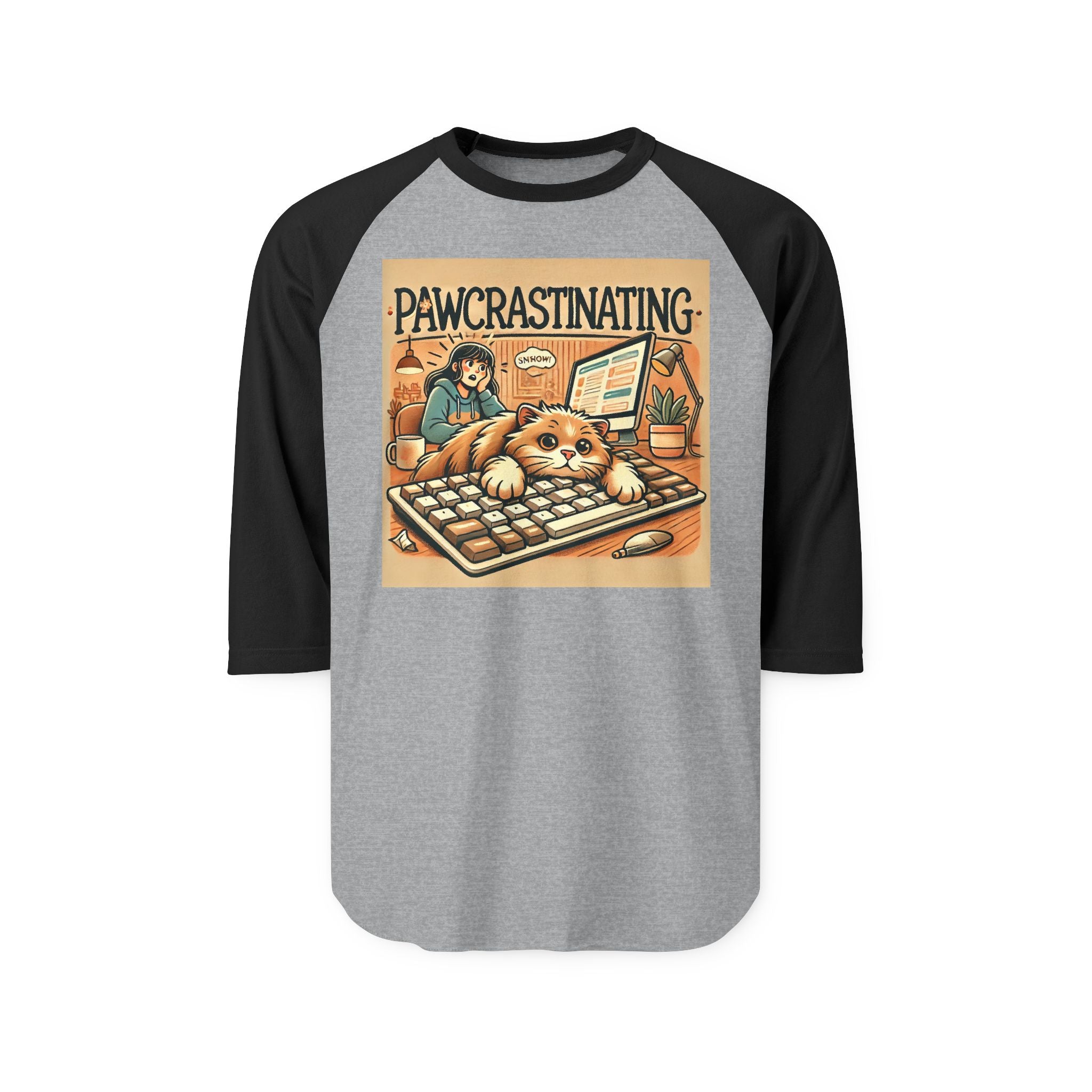 warm sweater vibe Raglan Tee