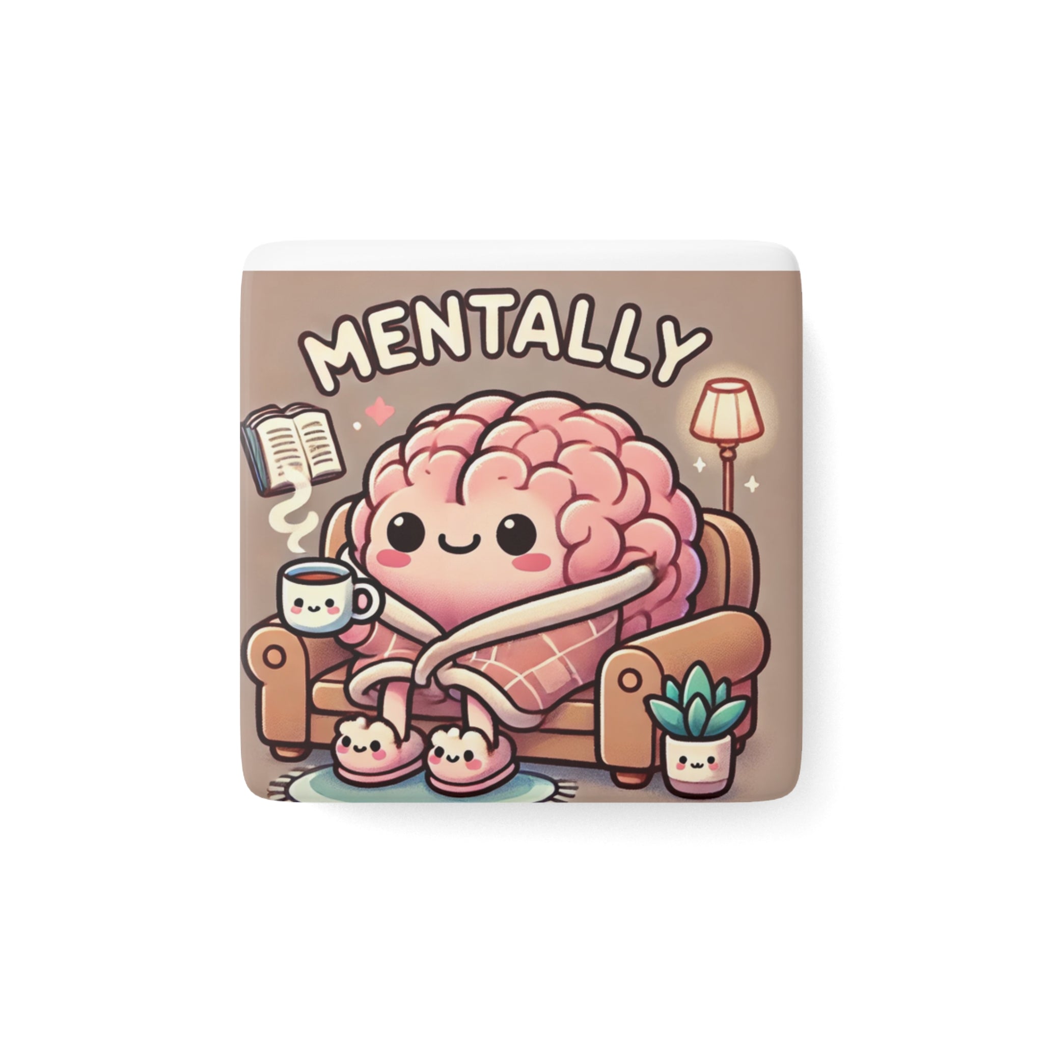 cozy loungewear Porcelain Magnet