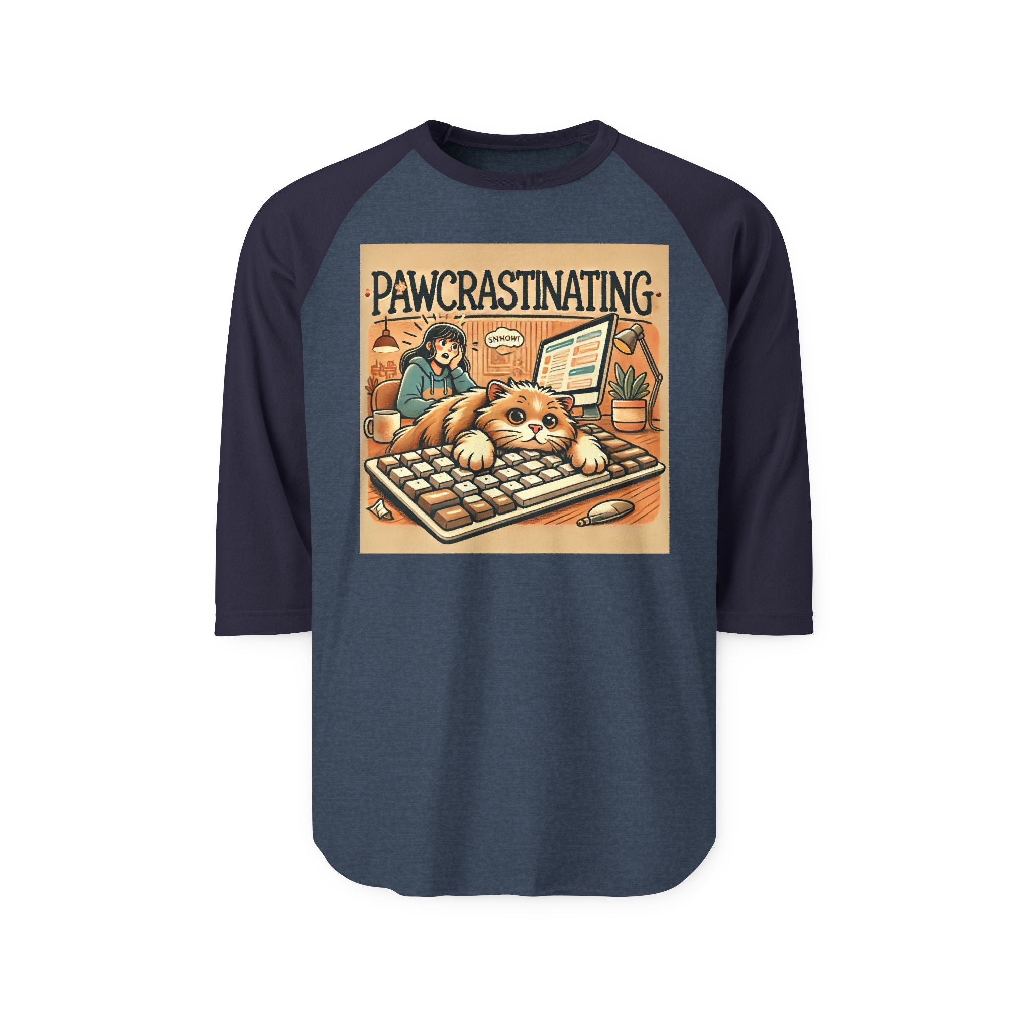 warm sweater vibe Raglan Tee