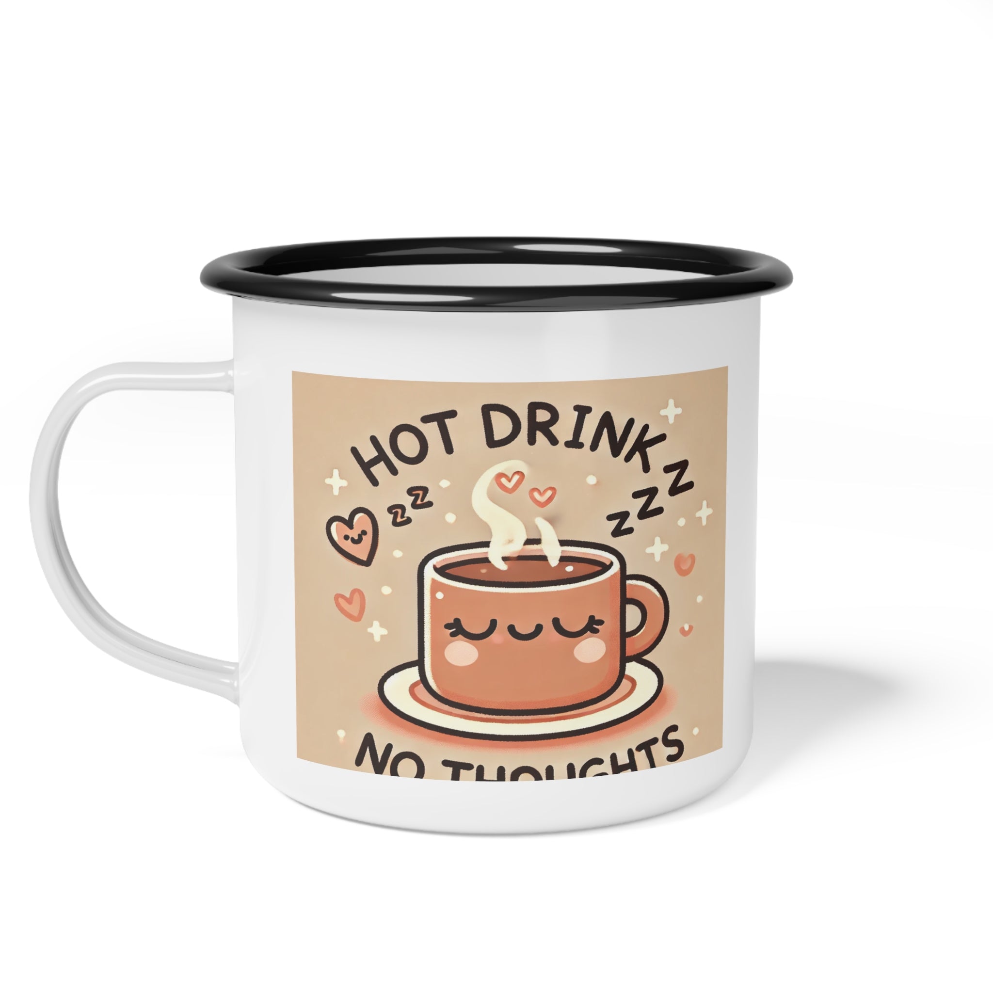warm sweater vibe Enamel Camp Cup