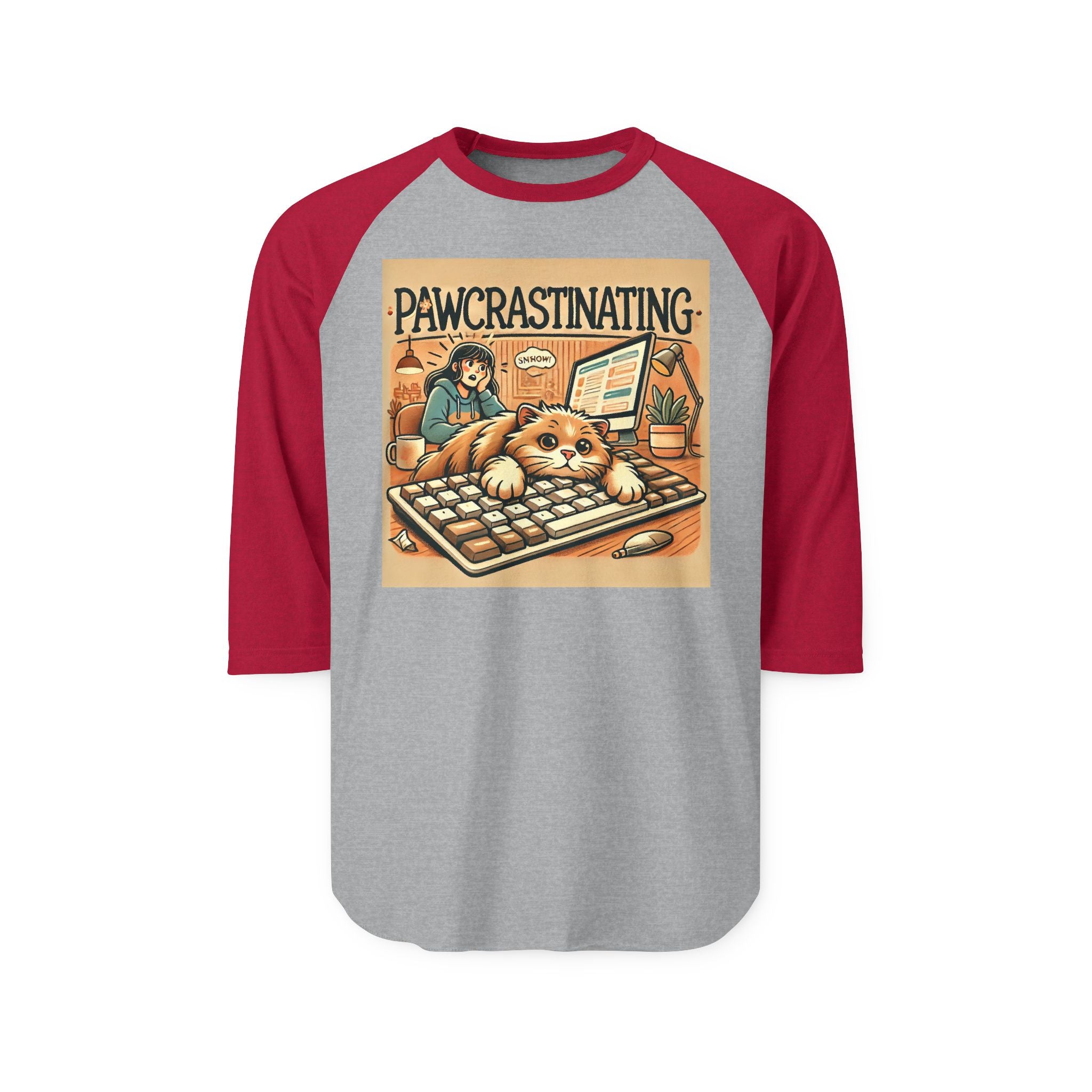 warm sweater vibe Raglan Tee