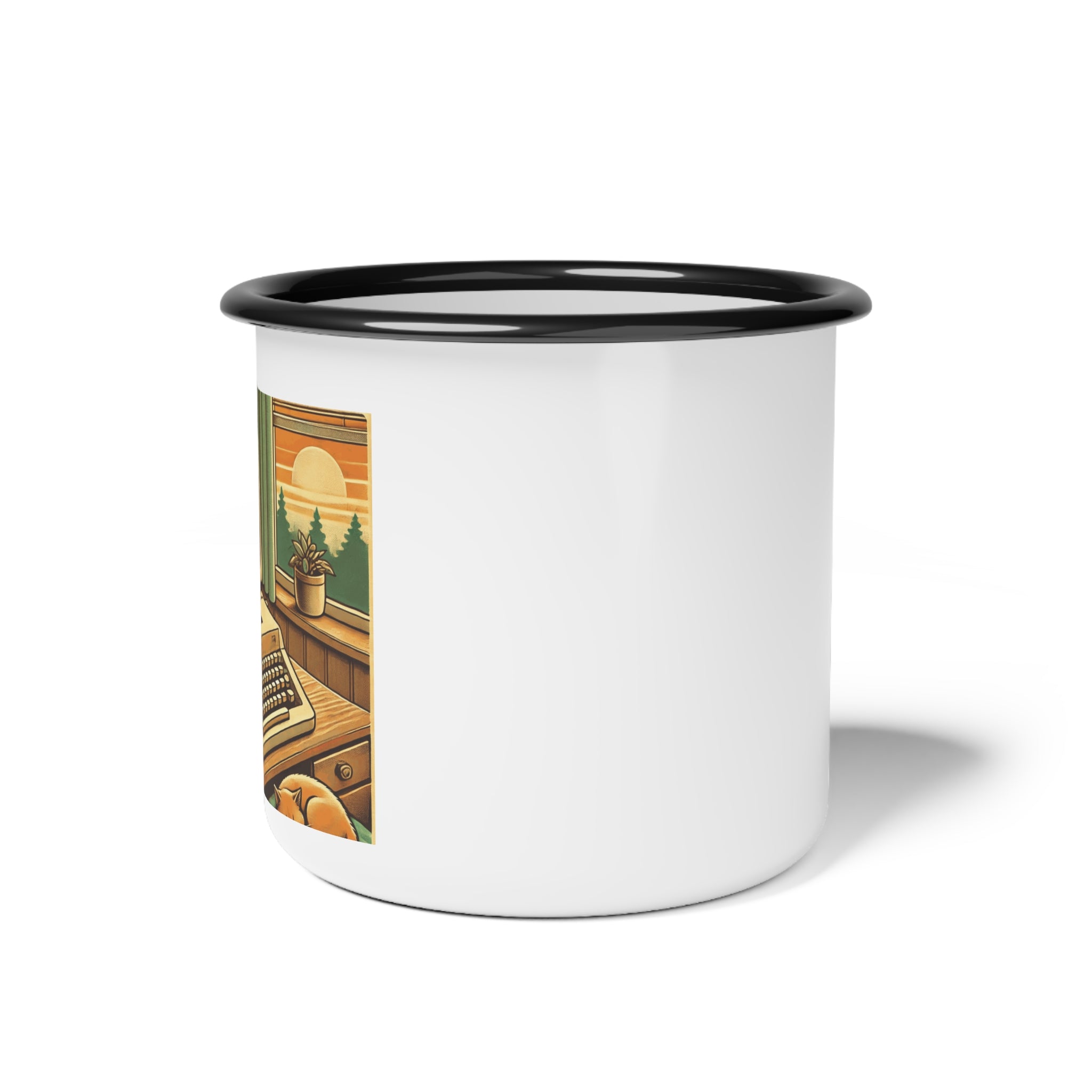 cozy loungewear Enamel Camp Cup