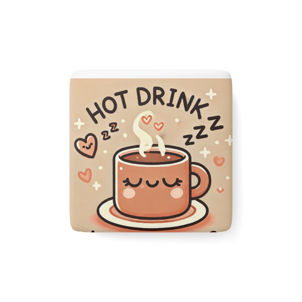 warm sweater vibe Porcelain Magnet