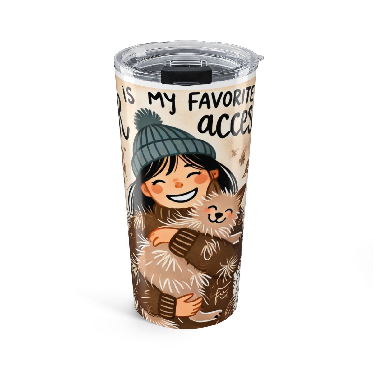 warm sweater vibe Stainless Tumbler